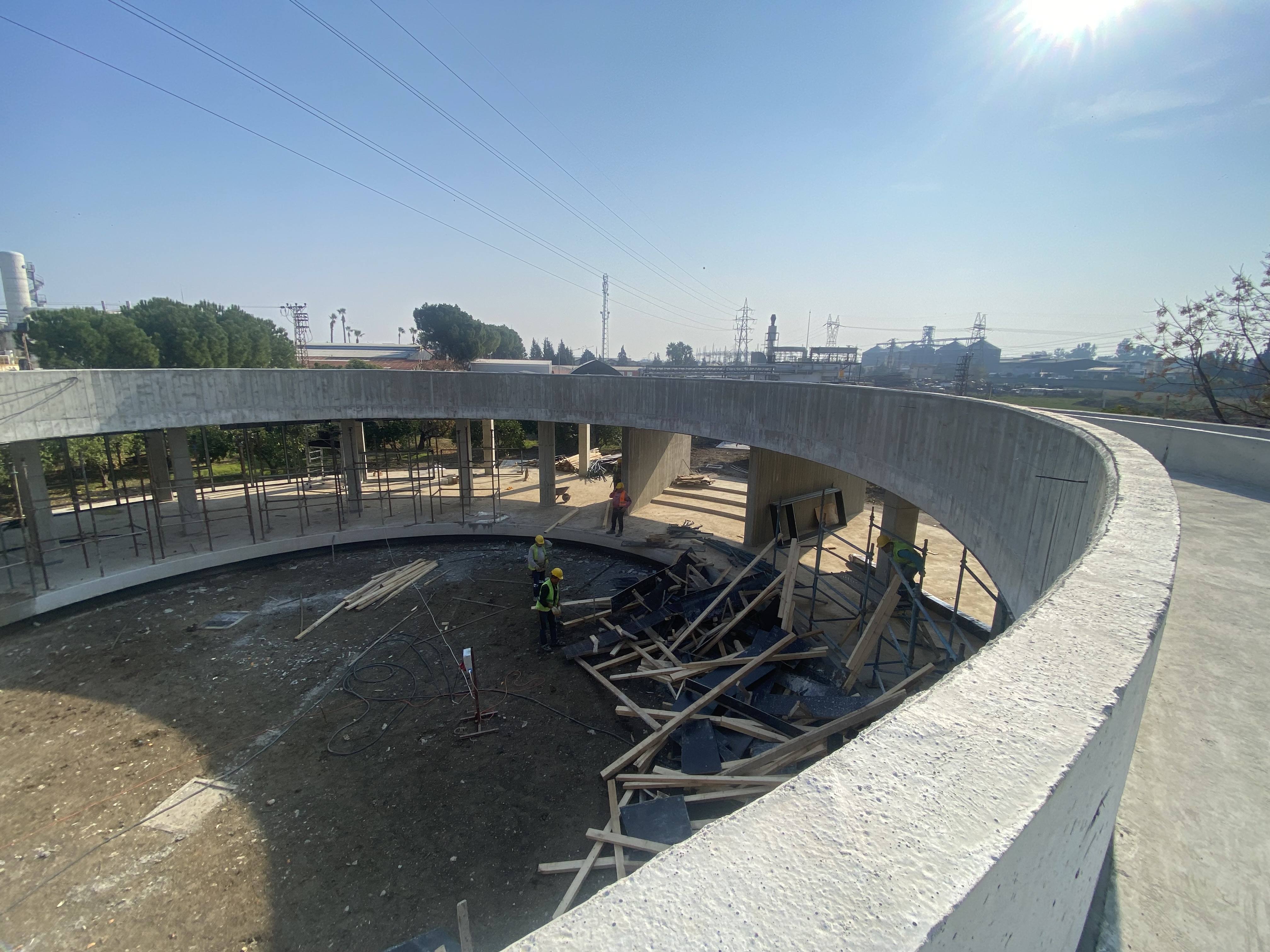 CEYHAN LESAFFRE (ÖZ MAYA)FABRİKASI İDARİ BİNA İNŞAATIMIZ-Pelit Yapı - 9