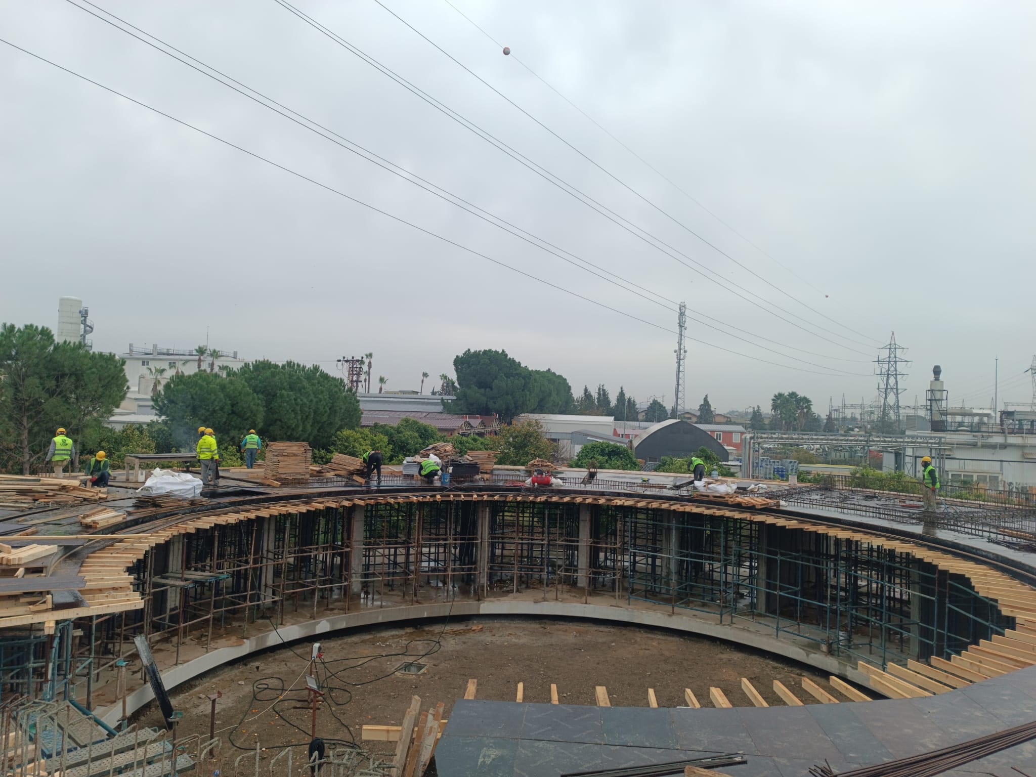 CEYHAN LESAFFRE (ÖZ MAYA)FABRİKASI İDARİ BİNA İNŞAATIMIZ-Pelit Yapı - 11