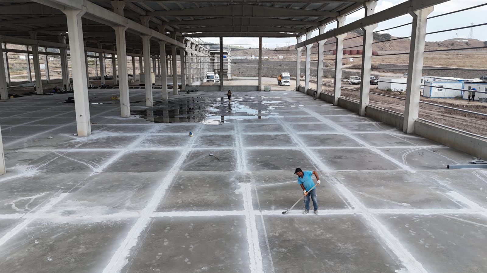 Detaş Grup Galvaniz Tel Fabrikası Saha Beton - 2