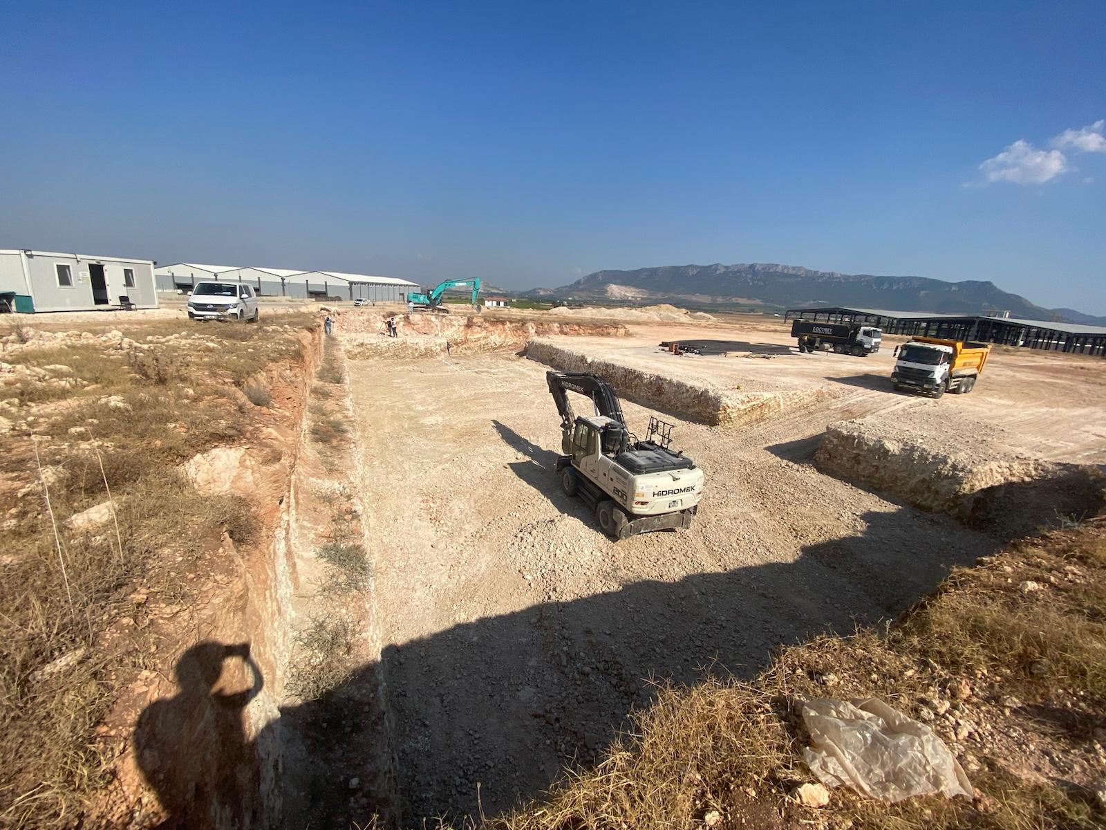 Adana Organize Sanayi Bölgesi YZD Elektrik Fabrika ve İdari Bina İnşaatımız - 12